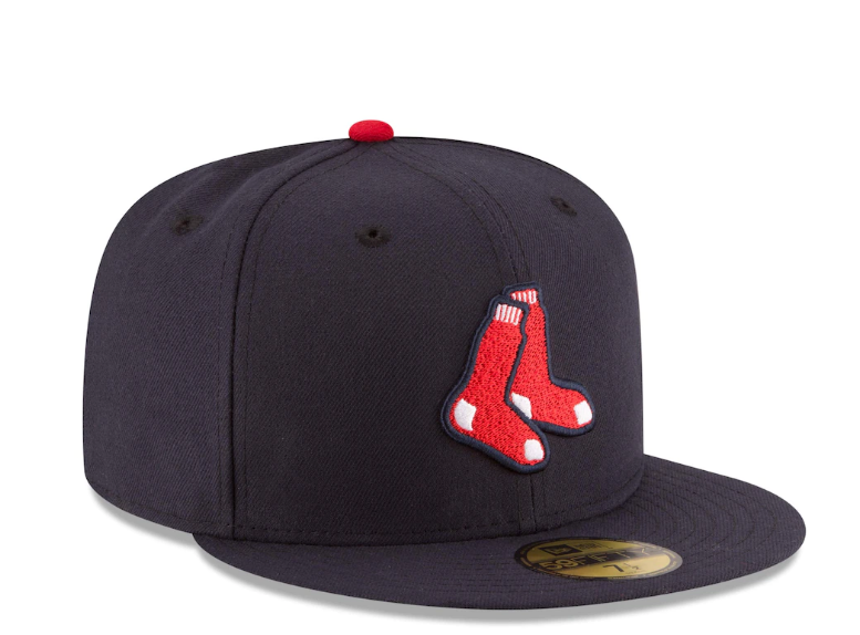 Boston Red Sox - Navy Alternate Authentic Collection On Field 59Fifty Fitted Hat, New Era - Mann