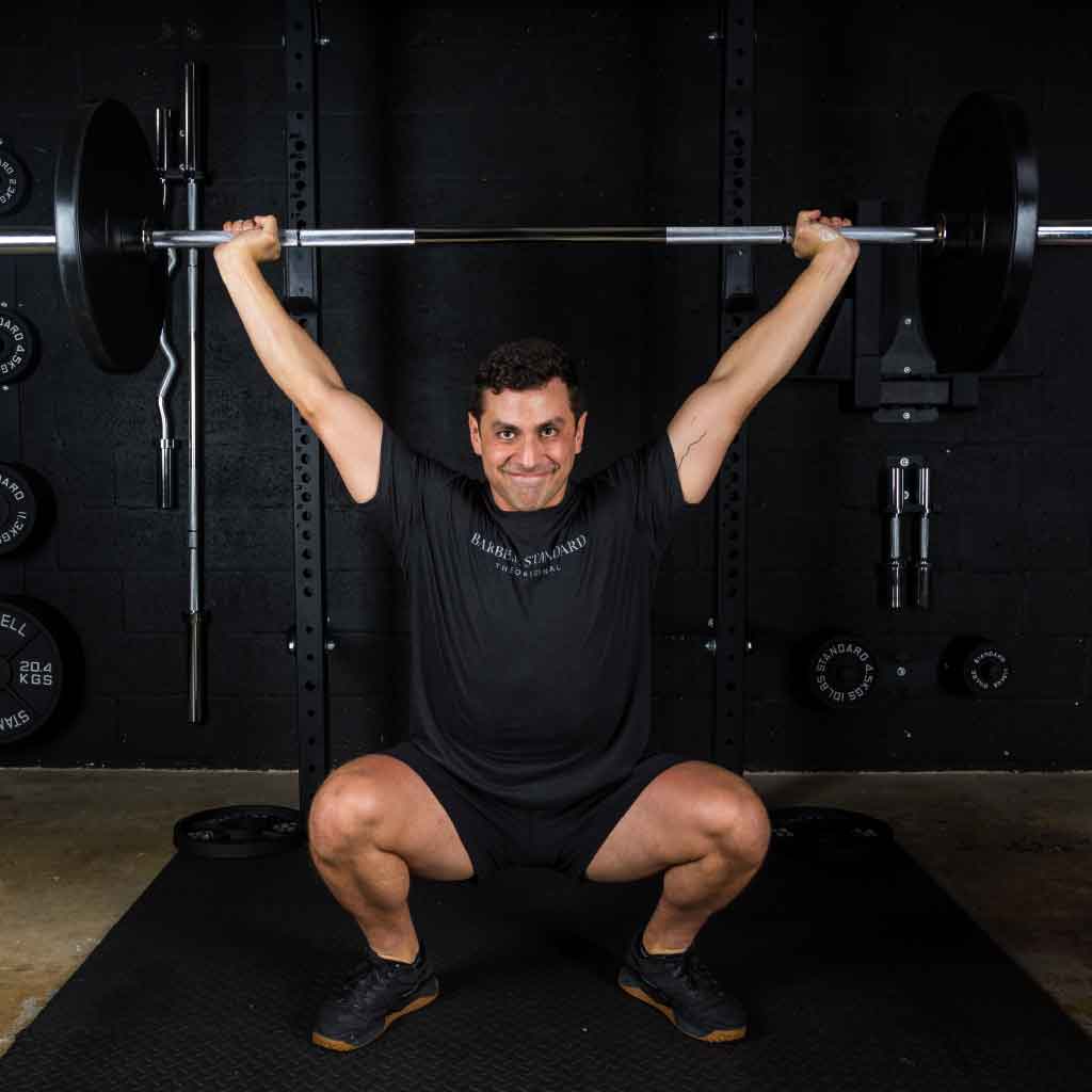 Barbell Standard - Olympic Bumper Plates - Mann