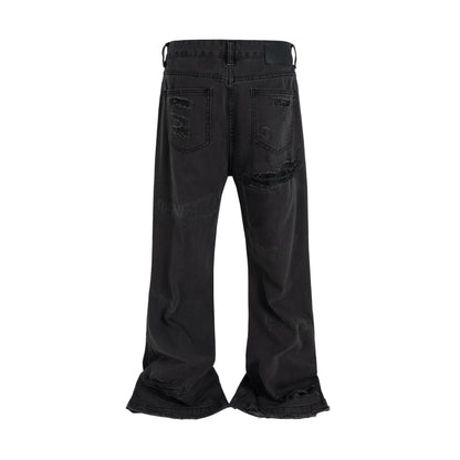 UNDEVELOPED Dark Destroyed Denim