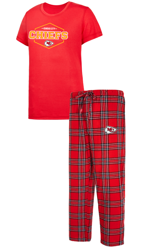 Kansas City Chiefs - Badge Top & Pant Pajama Set - Mann
