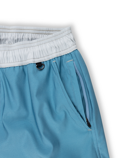 Baja Llama Solid Sky Seeker - Stretch Swimsuit