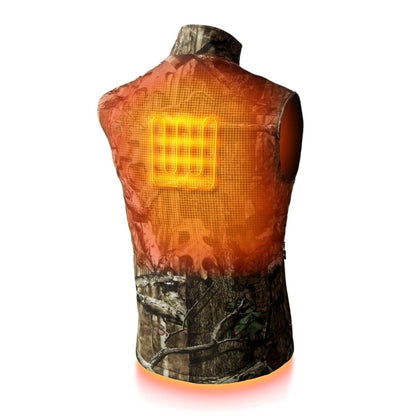 Colorado Mens Heated Hunting Vest - Mossy Oak® Camo - Gobi Heat