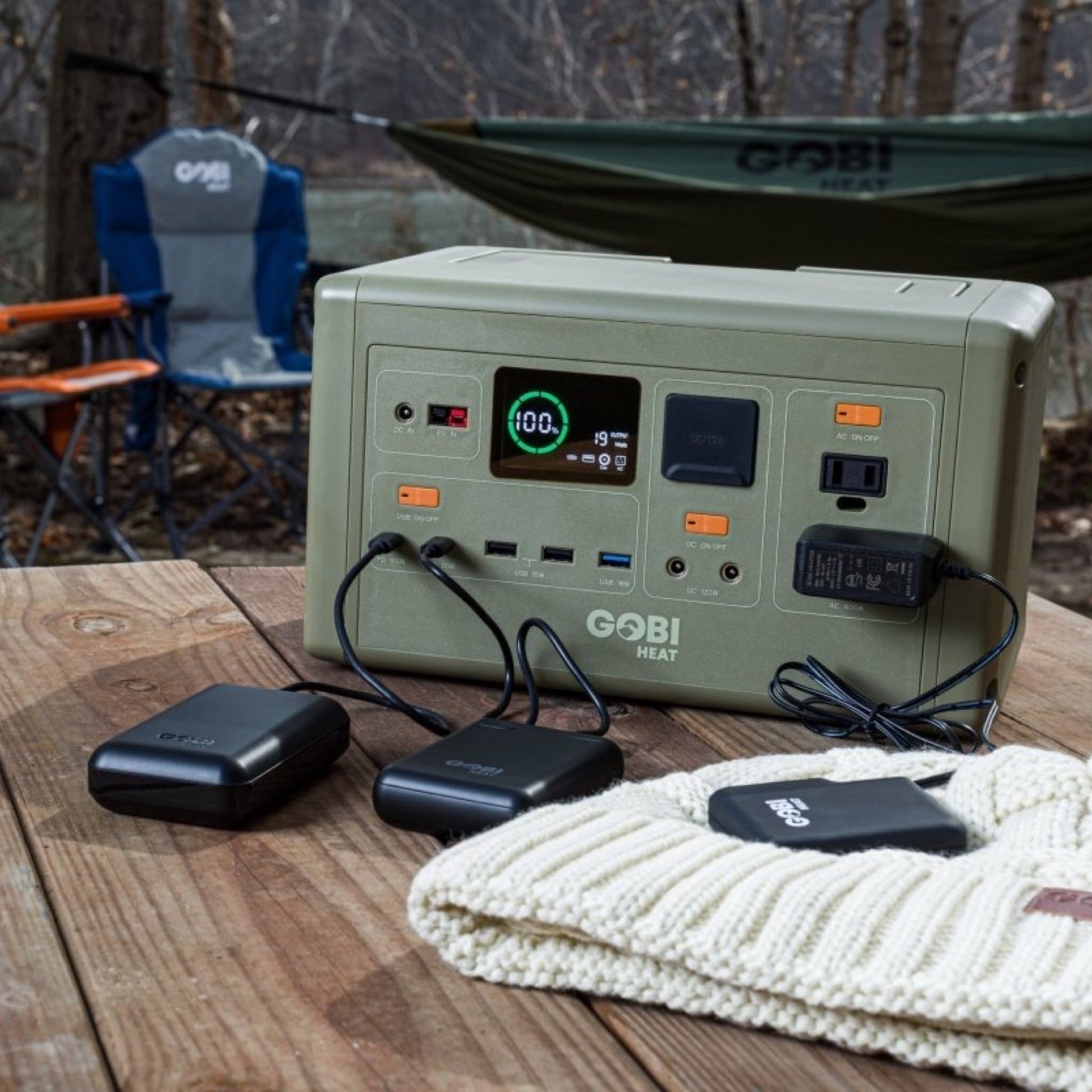 CORE 614W Portable Power Station - Gobi Heat