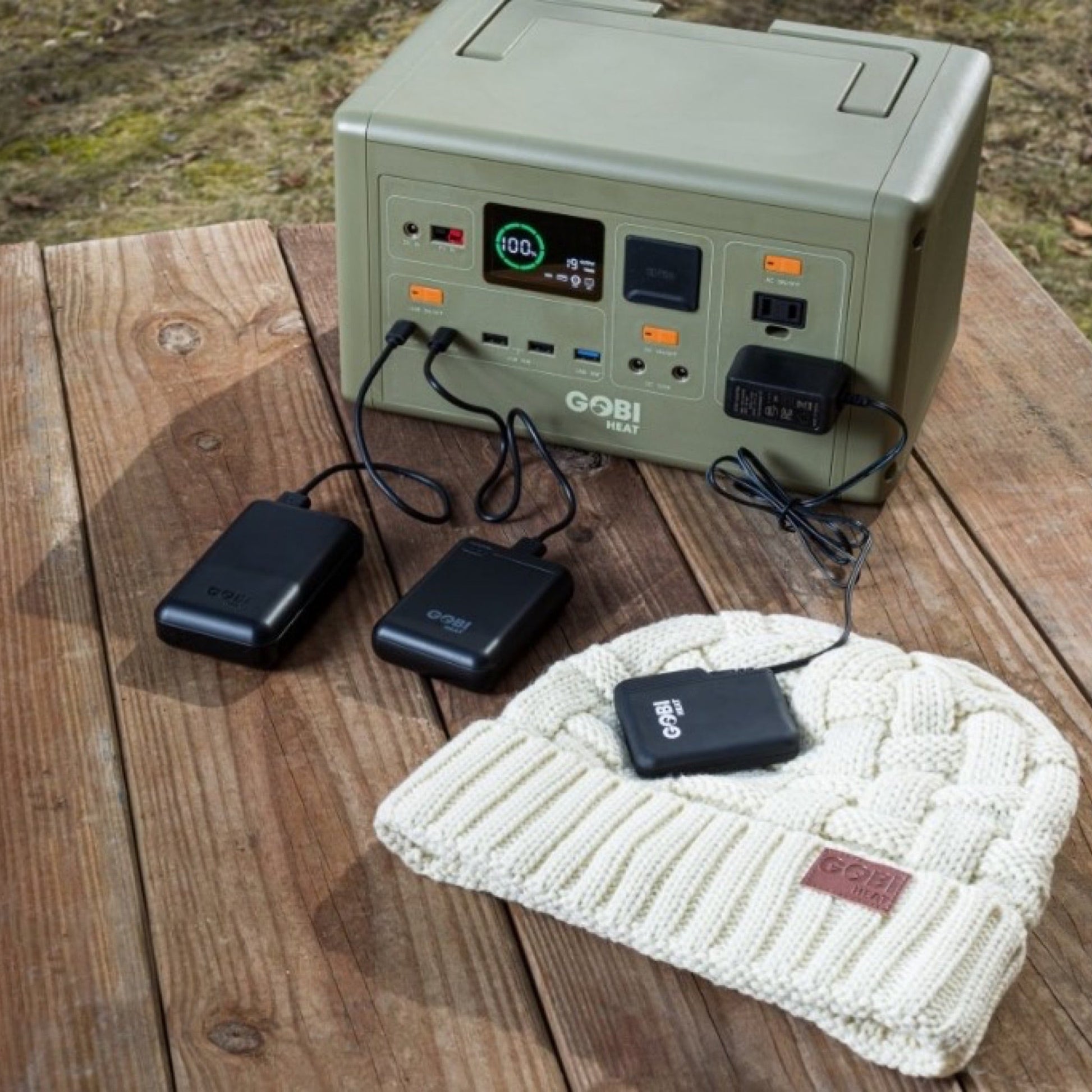 CORE 614W Portable Power Station - Gobi Heat