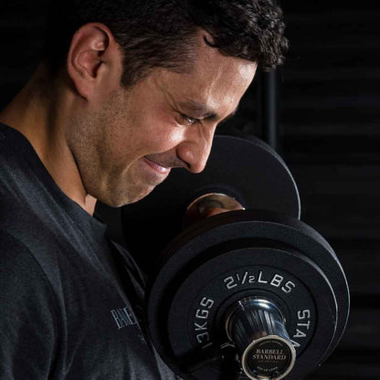 Barbell Standard - Loadable Dumbbell Bars - Pair - Mann