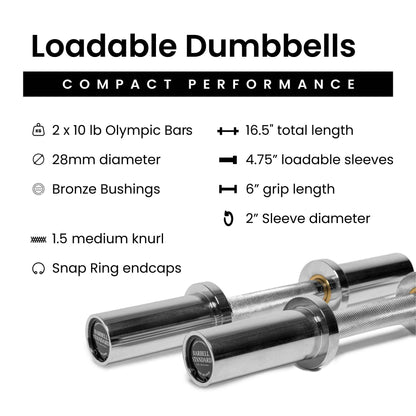 Barbell Standard - Specialty Bar & Weight Set Bundle Builder - Mann