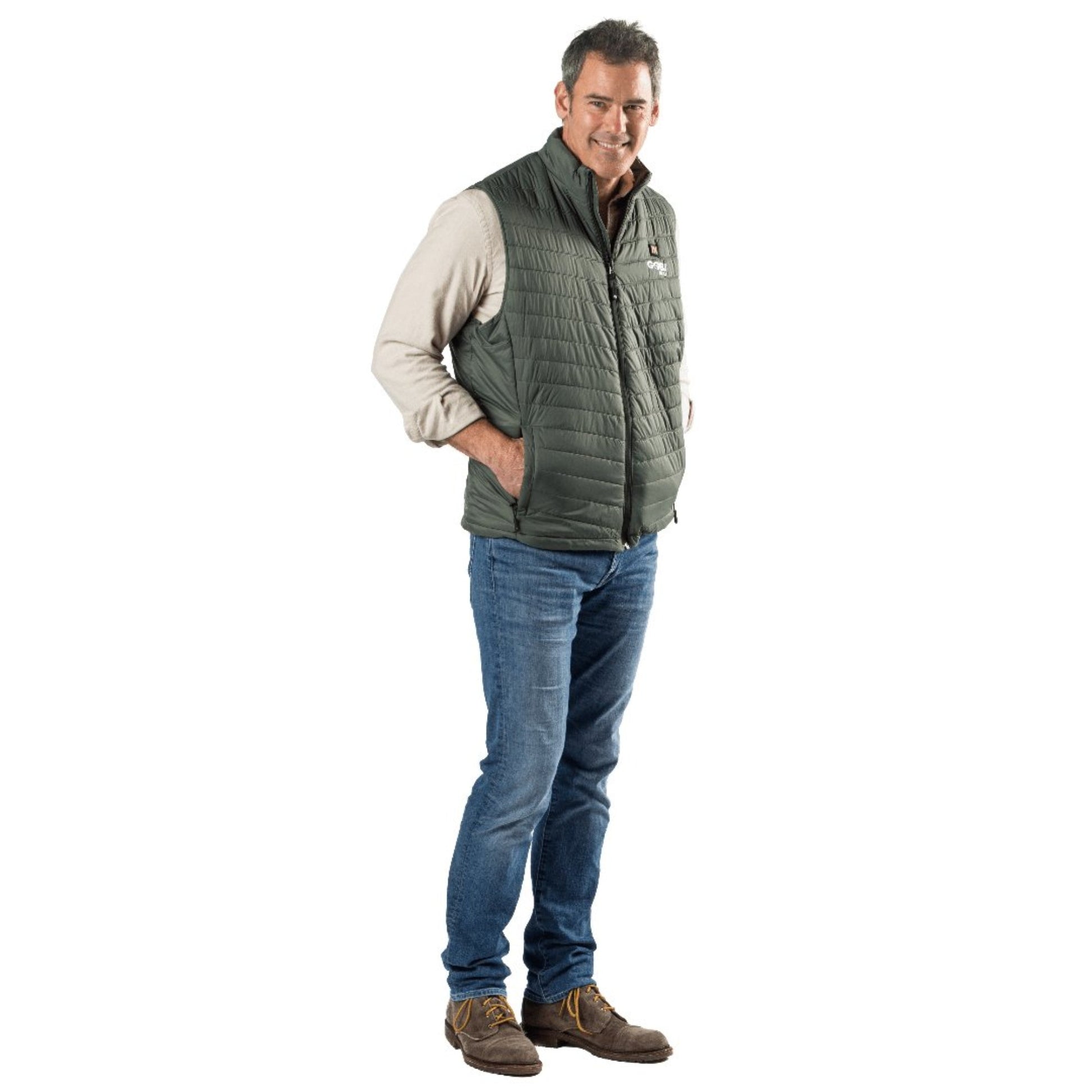 Dune Mens Heated Vest - Gobi Heat