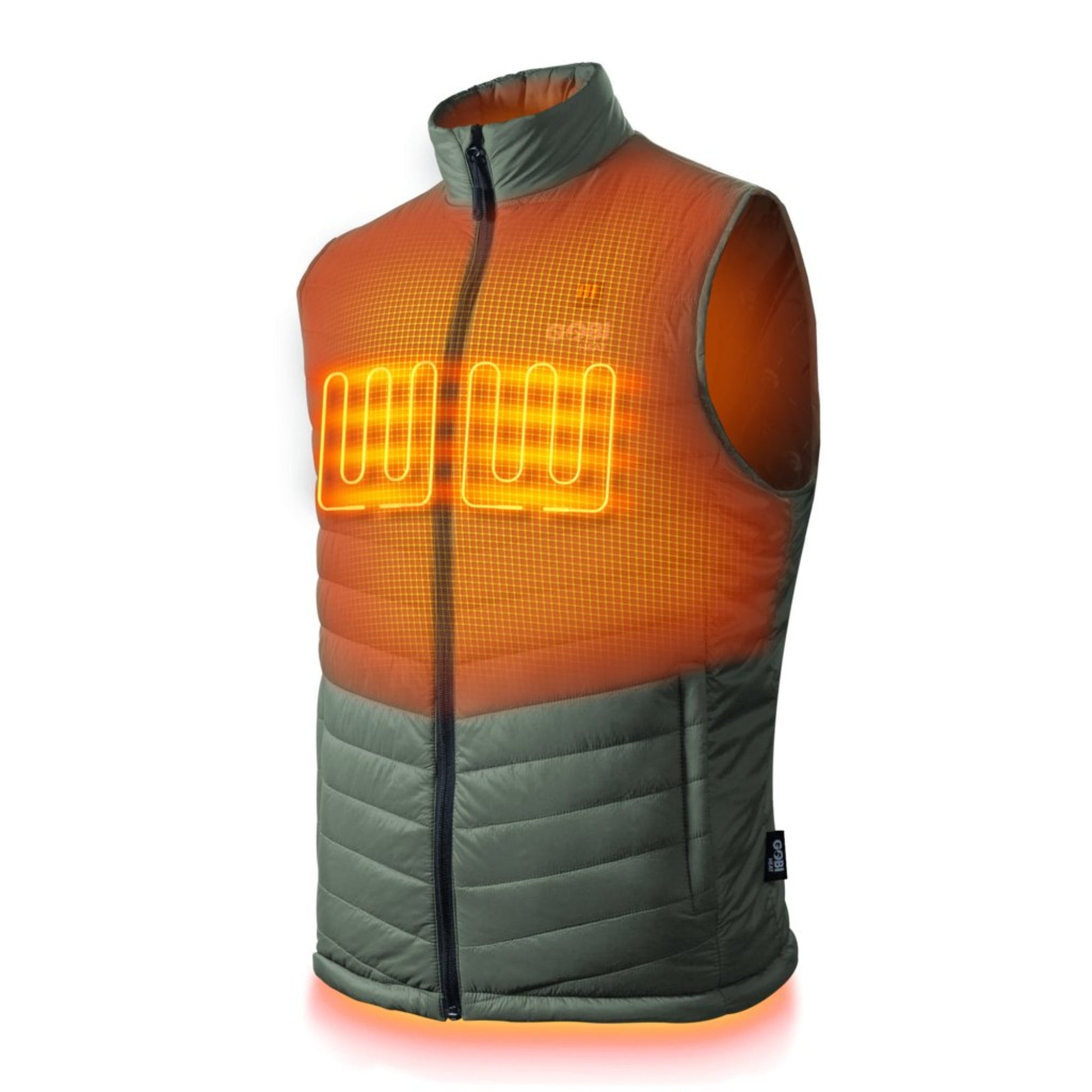 Dune Mens Heated Vest - Gobi Heat