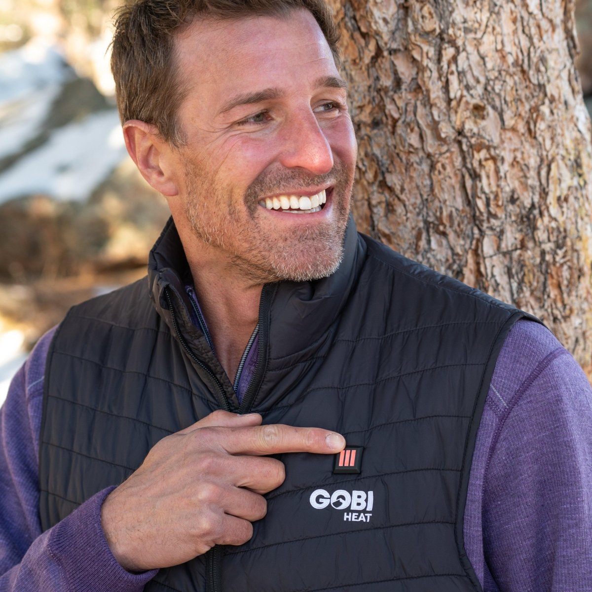 Dune Mens Heated Vest - Gobi Heat