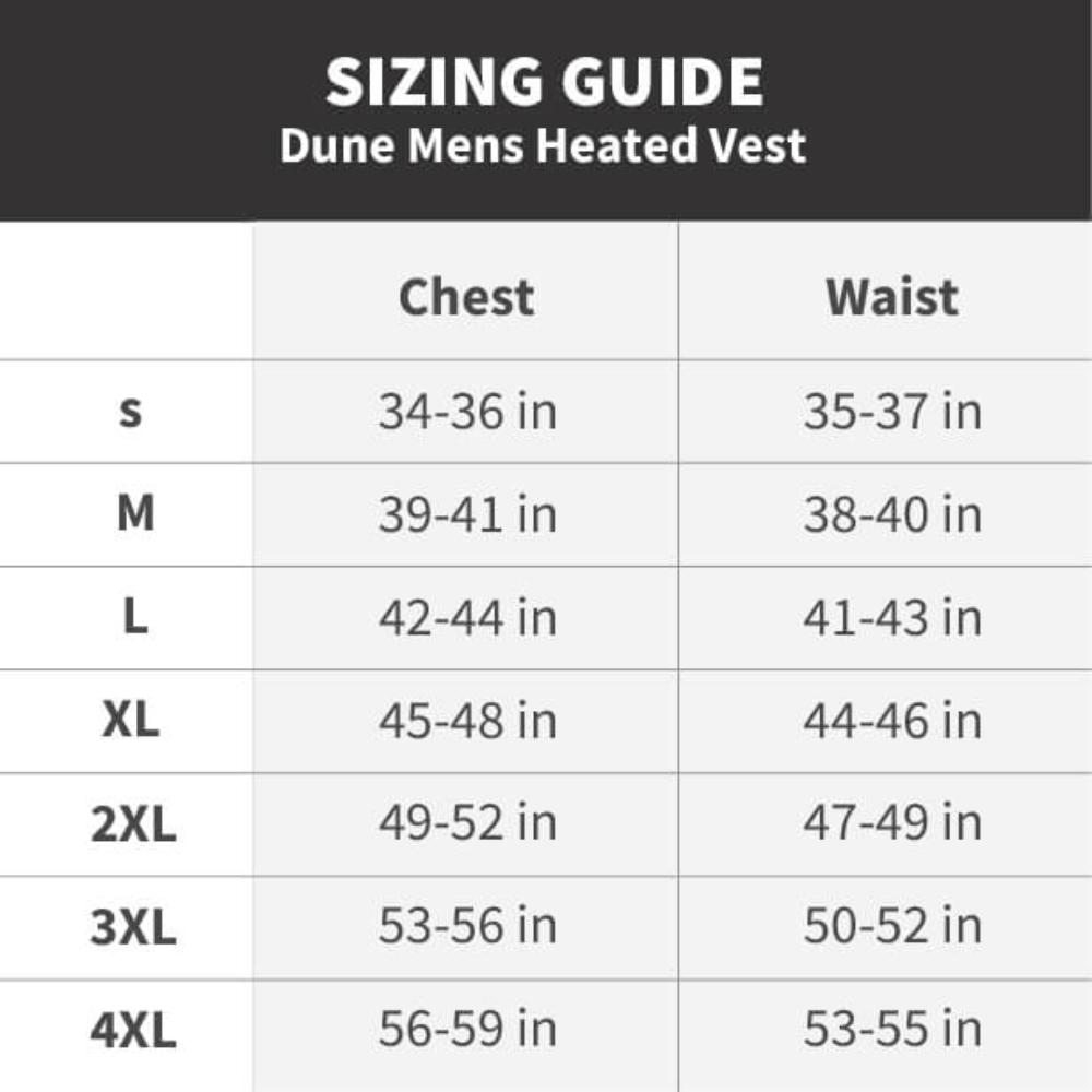Dune Mens Heated Vest - Gobi Heat