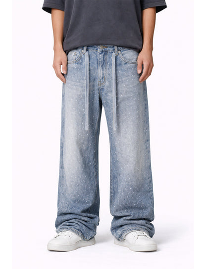 UNDEVELOPED Azul Rhinestone Denim