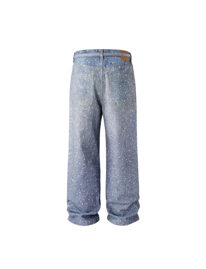 UNDEVELOPED Azul Rhinestone Denim