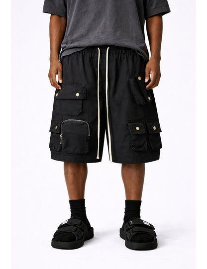 UNDEVELOPED Noir Multi Cargo Shorts