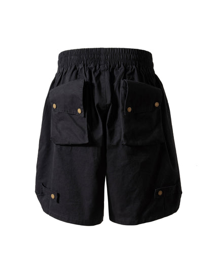 UNDEVELOPED Noir Multi Cargo Shorts