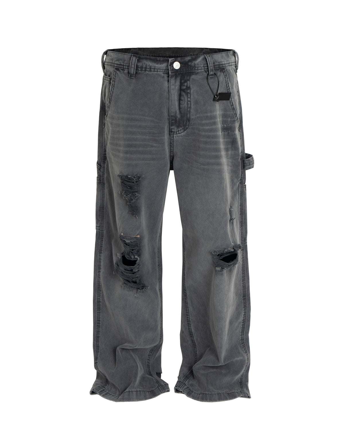 UNDEVELOPED Distressed Cargo Denim