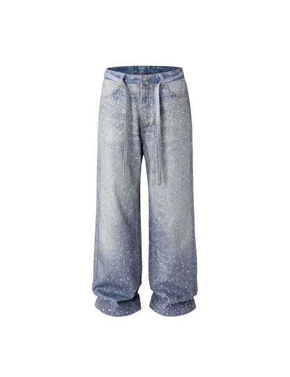 UNDEVELOPED Azul Rhinestone Denim