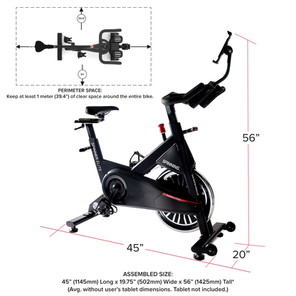 Spinning Elite Connected Spinner® Bike - Mann