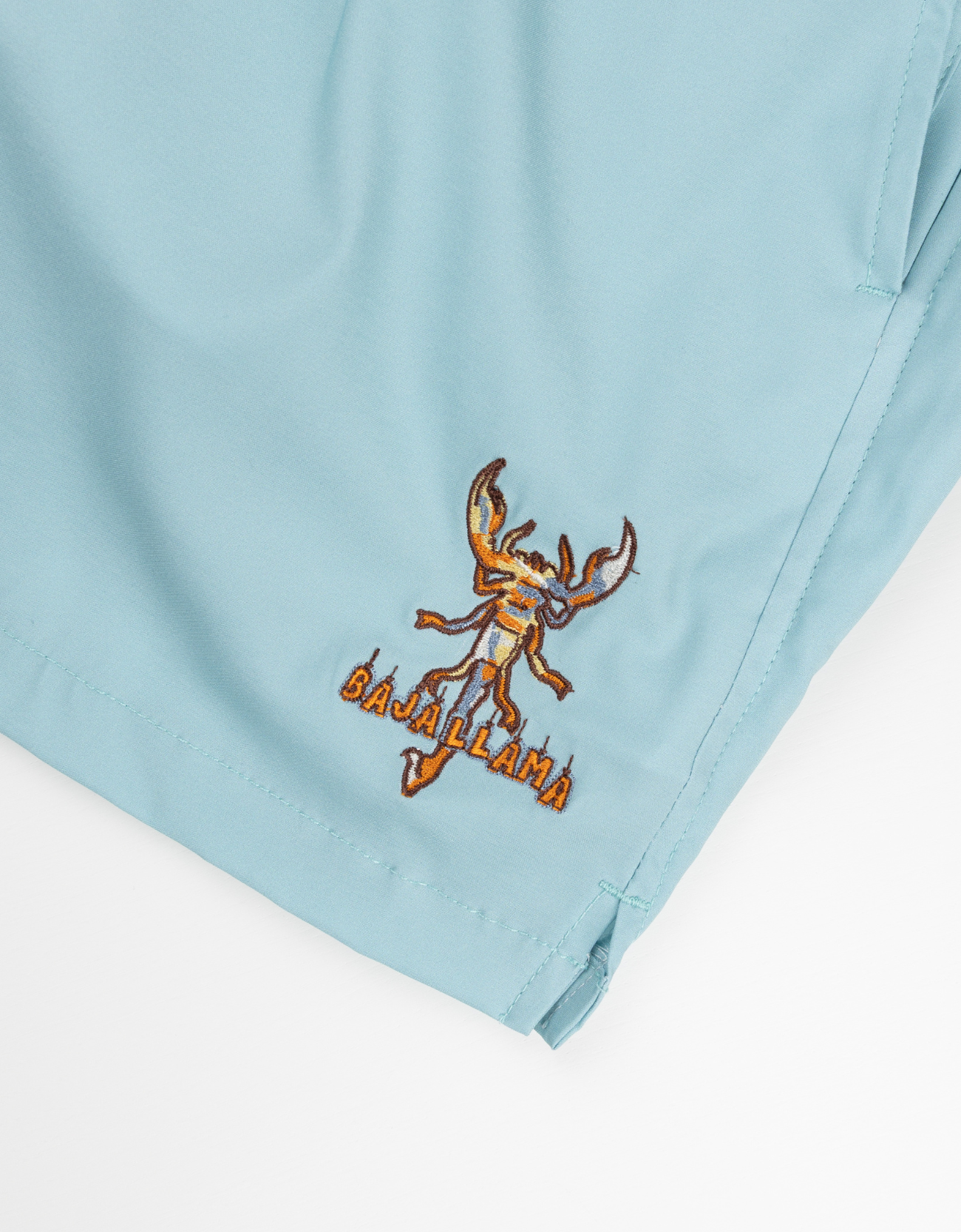 Baja Llama Desert Stinger - Aqua Stripes Stretch Swimsuit
