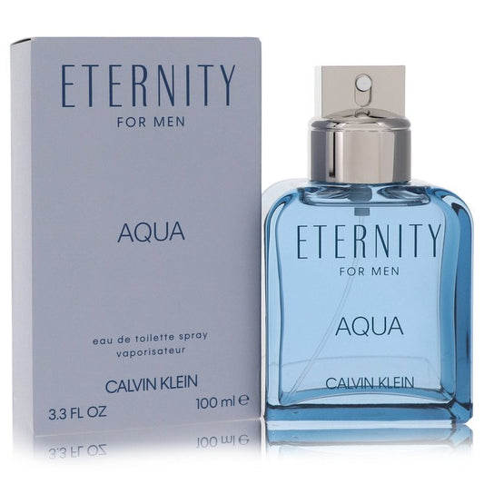 Eternity Aqua by Calvin Klein Eau De Toilette Spray 3.4 oz for Men - Mann