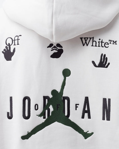 Off-White x Jordan Hoodie 'White'