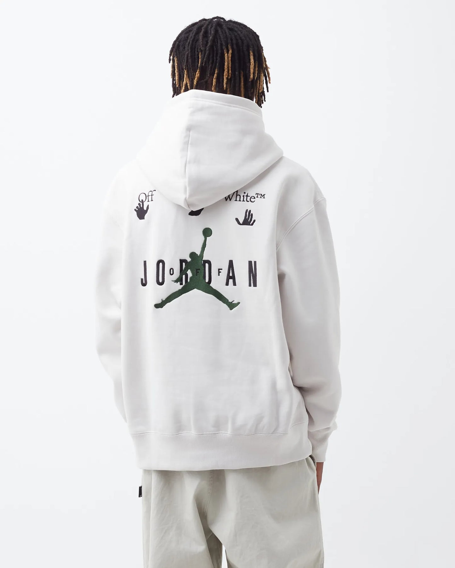 Off-White x Jordan Hoodie 'White'