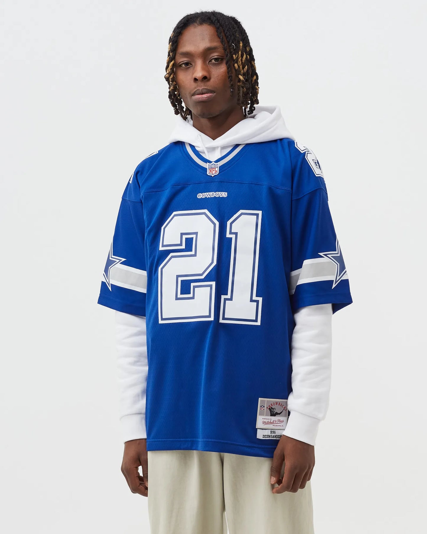 Size M Dallas Cowboys - Deion Sanders 1996 Jersey