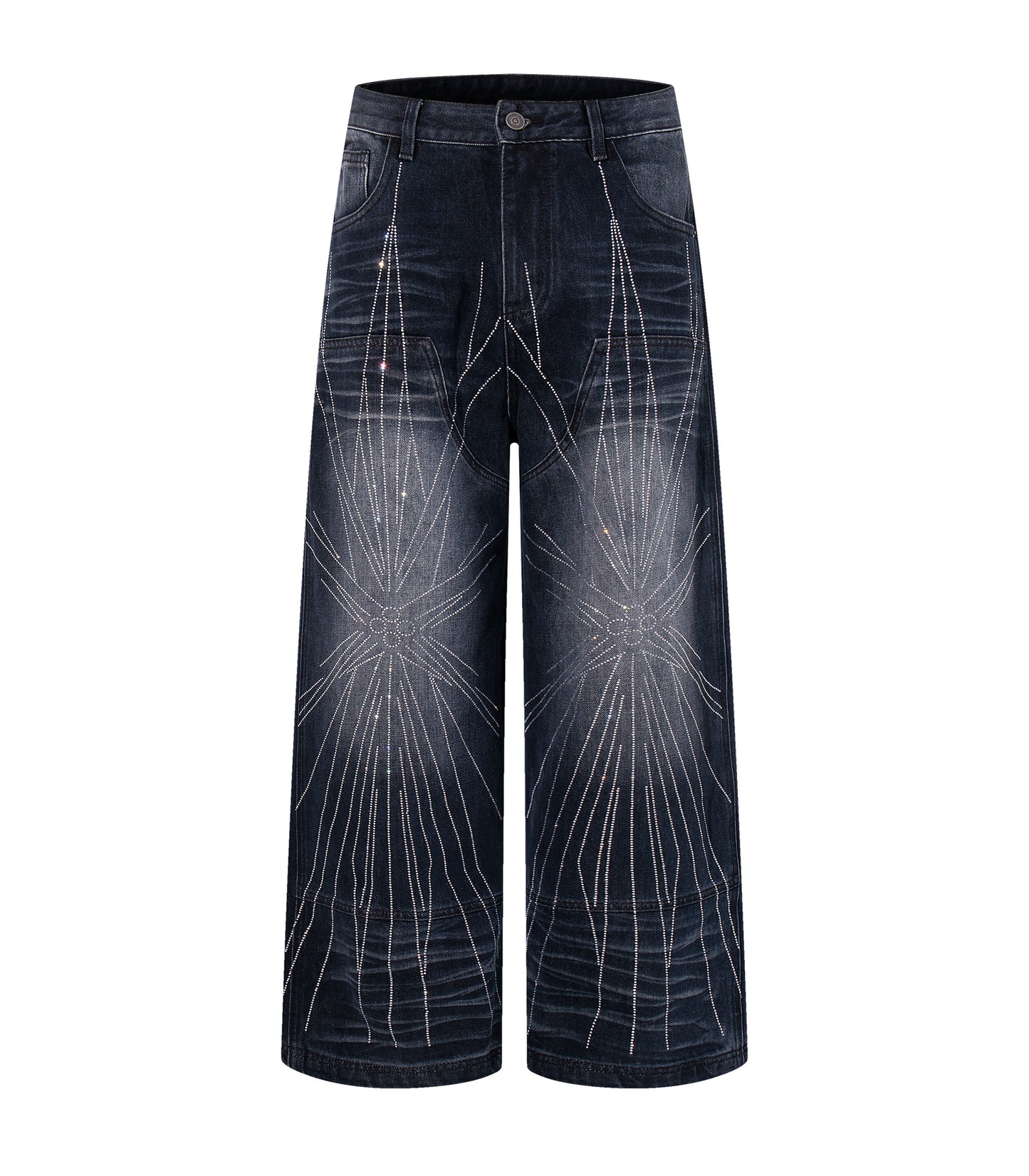 UNDEVELOPED Star Rhinestone Denim