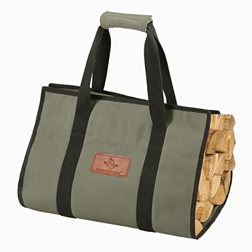 WDO Rectangle Canvas Firewood Log Carriers