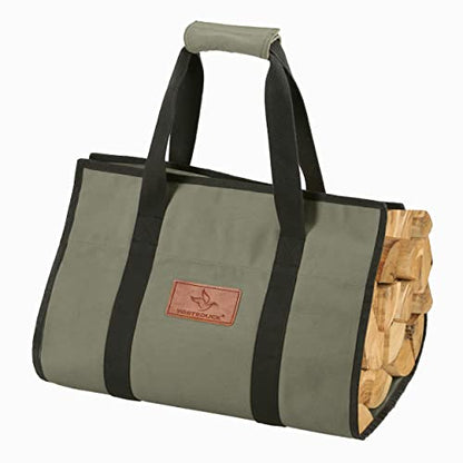 WDO Rectangle Canvas Firewood Log Carriers