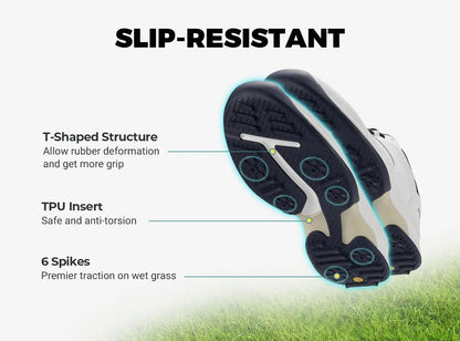 FitVille Men's SpeedEx Golf Shoes V4 - 13