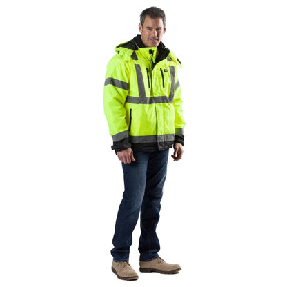 Flash Heated Hi Vis Jacket - Gobi Heat
