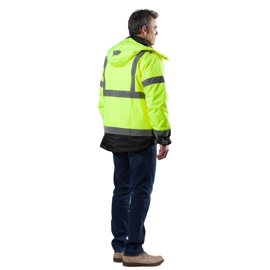 Flash Heated Hi Vis Jacket - Gobi Heat