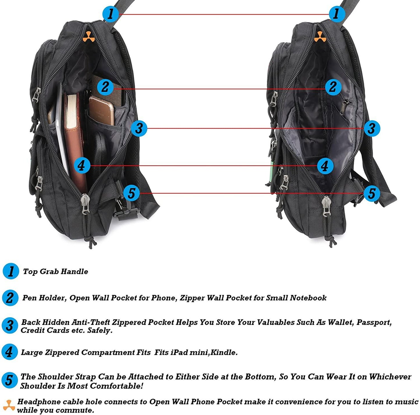 Crossbody Fanny Pack Sling Bag - FR Fashion Co.