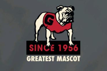 Georgia Bulldogs - GOAT Since 1956 Grey T-Shirt - Mann