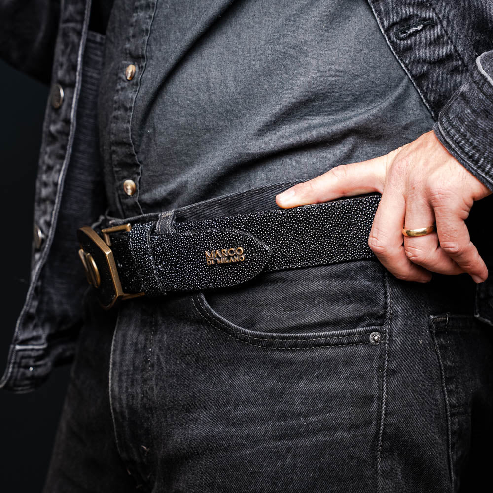 MDM Georgia Belt Black - Mann