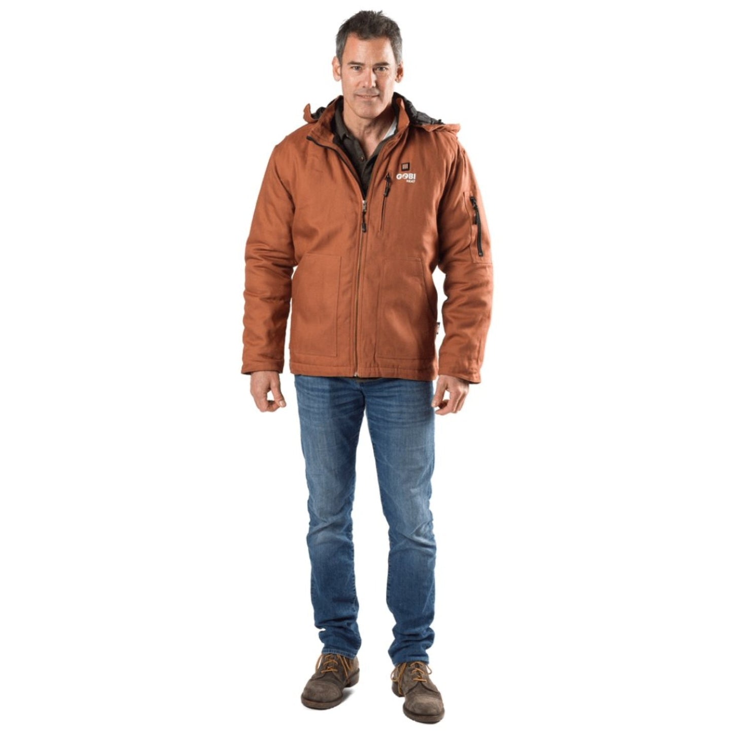 Grit Mens Heated Workwear Jacket - Gobi Heat