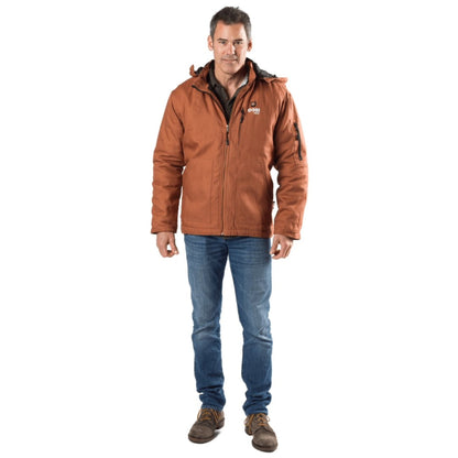 Grit Mens Heated Workwear Jacket - Gobi Heat