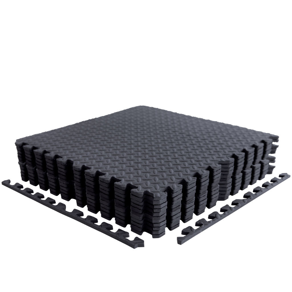 Barbell Standard - Interlocking Foam Gym Mats - Mann