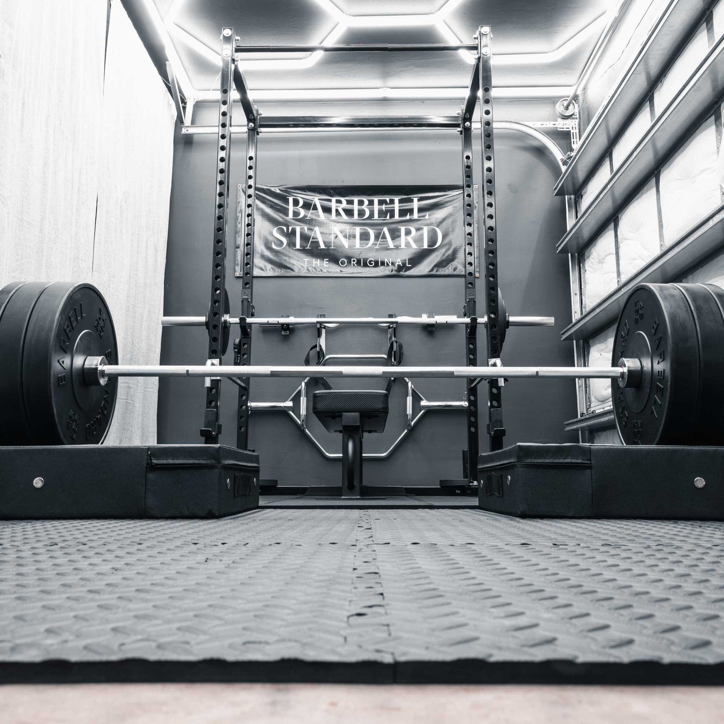 Barbell Standard - Weightlifting Drop Pad Set - Mann