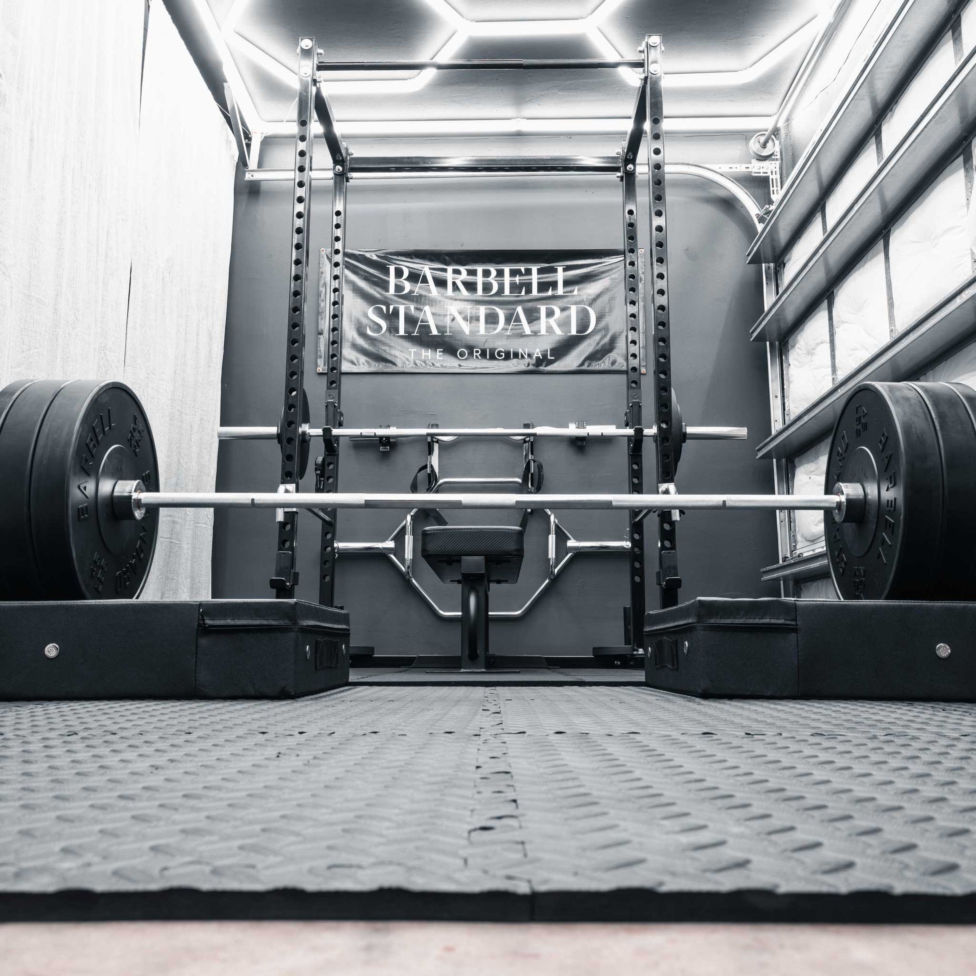 Barbell Standard - Weightlifting Drop Pad Set - Mann