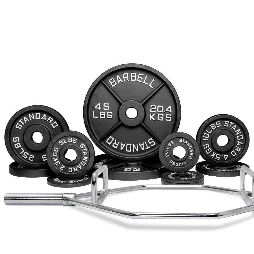 Barbell Standard - Hex Bar Weight Sets - Mann