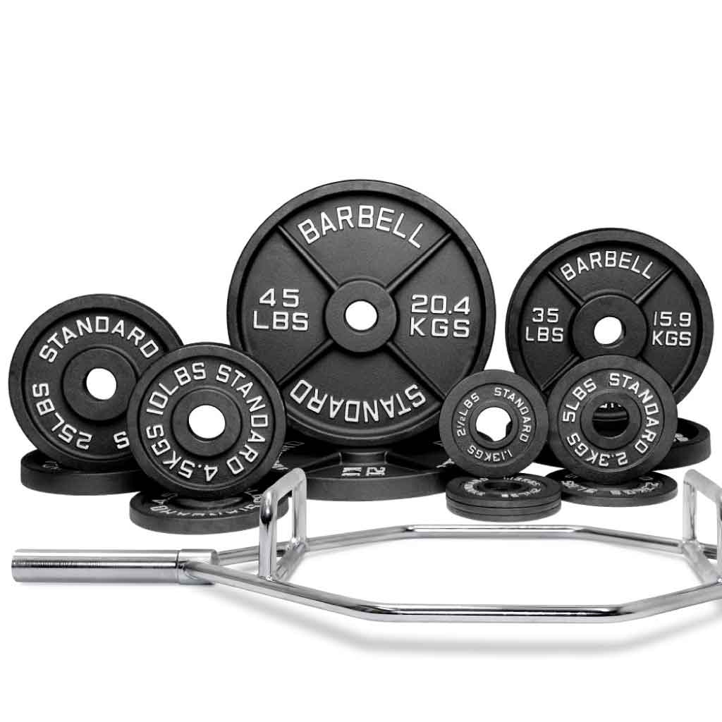 Barbell Standard - Hex Bar Weight Sets - Mann