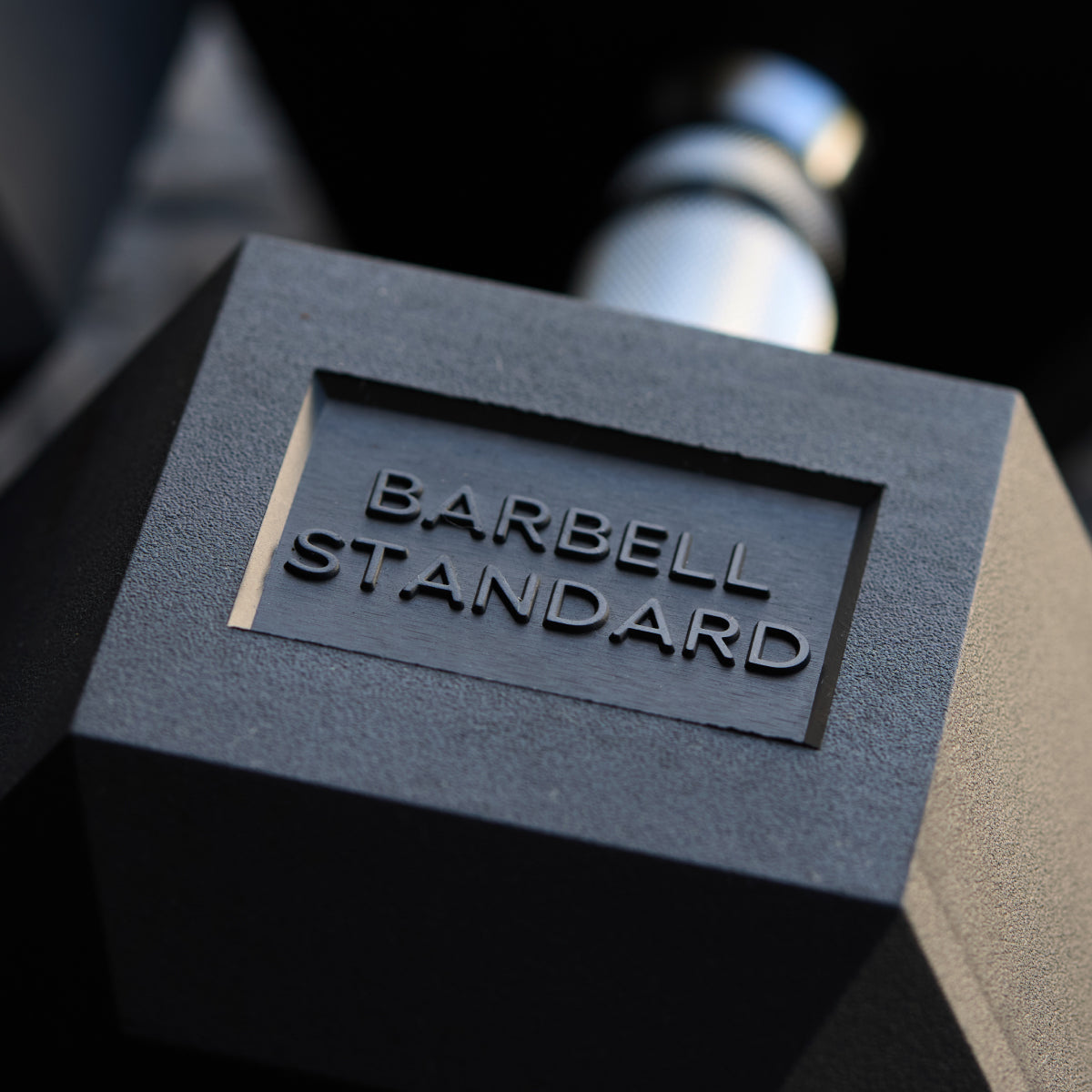 Barbell Standard - Rubber Hex Dumbbells - Mann