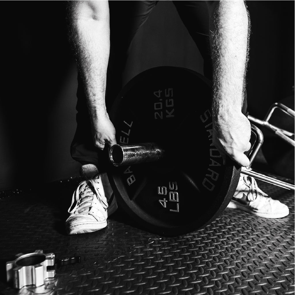 Barbell Standard - Interlocking Foam Gym Mats - Mann