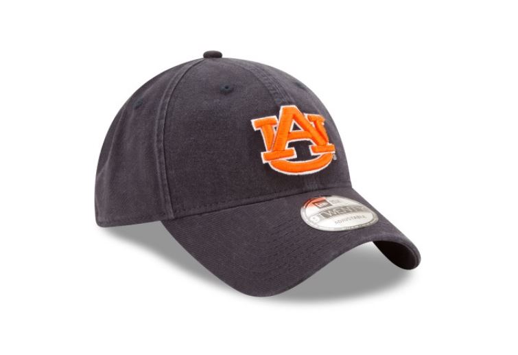 Auburn Tigers - 9Twenty Core Classic Dark Gray Hat, New Era - Mann