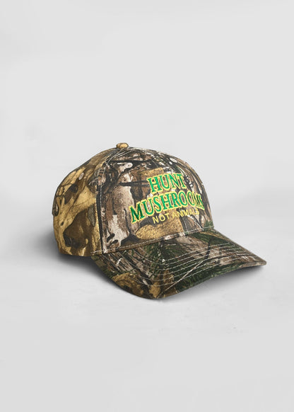 DETH Hunt Mushrooms Not Animals Dad Hat