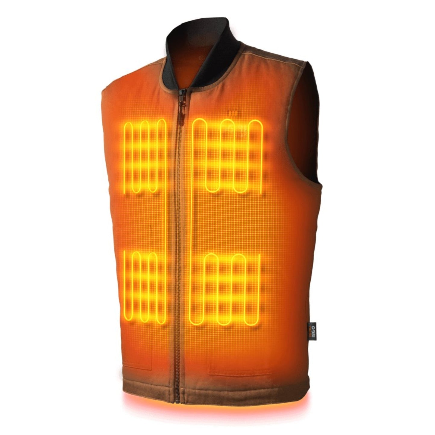 Ibex Mens Heated Workwear Vest - Gobi Heat