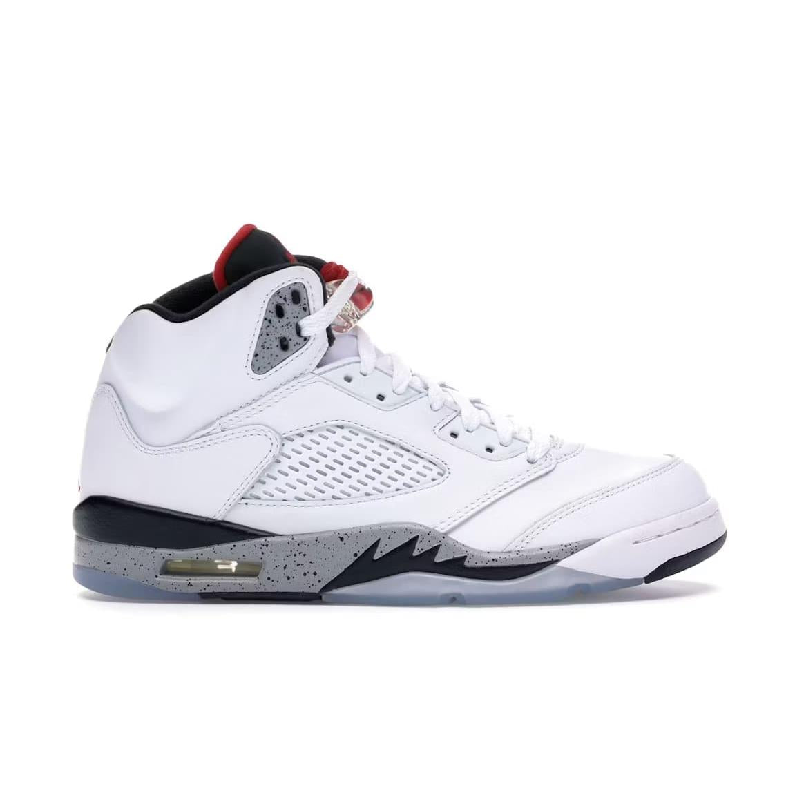 Size 11M Jordan 5 Retro White Cement - Mann