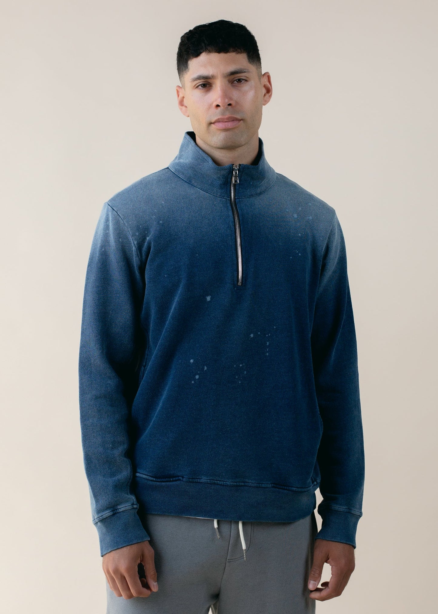 glee + co Indigo Half Zip
