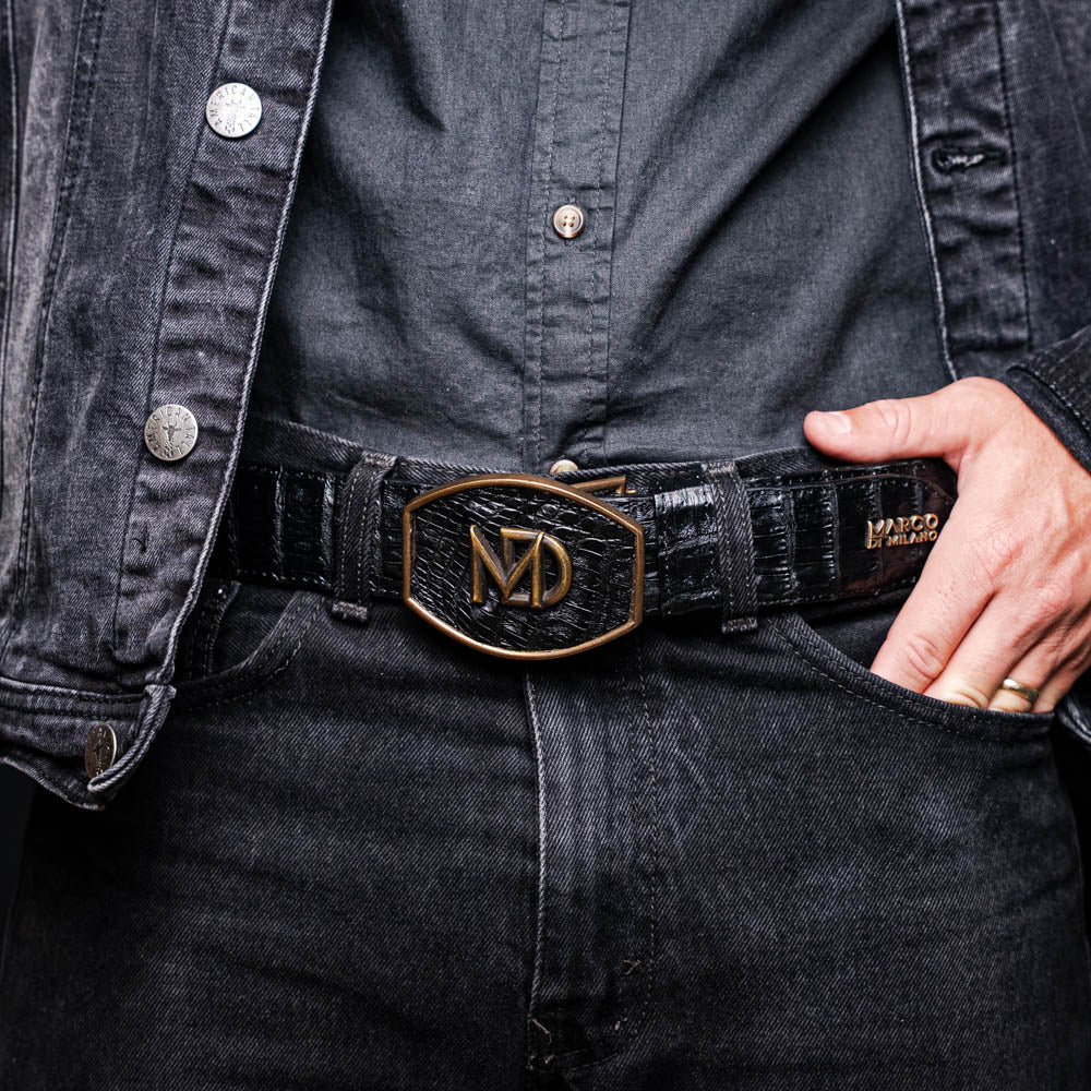 MDM Iowa Belt Black - Mann